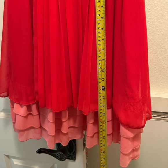 Pink Ruffled Jessica Simpson Dress - Picture 2 of 5